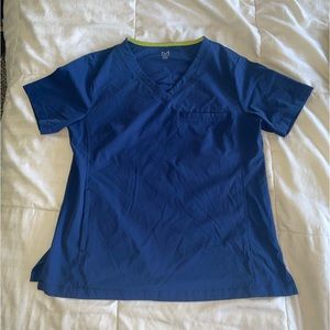 Medelita Women’s Vista Scrub Top Medium Navy